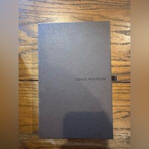 Authentic Brown Louis Vuitton Empty Gift Box & dust bag Set